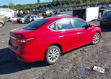 2018 Nissan Sentra Sv from USA, damaged, VIN 3N1AB7AP4JL628573